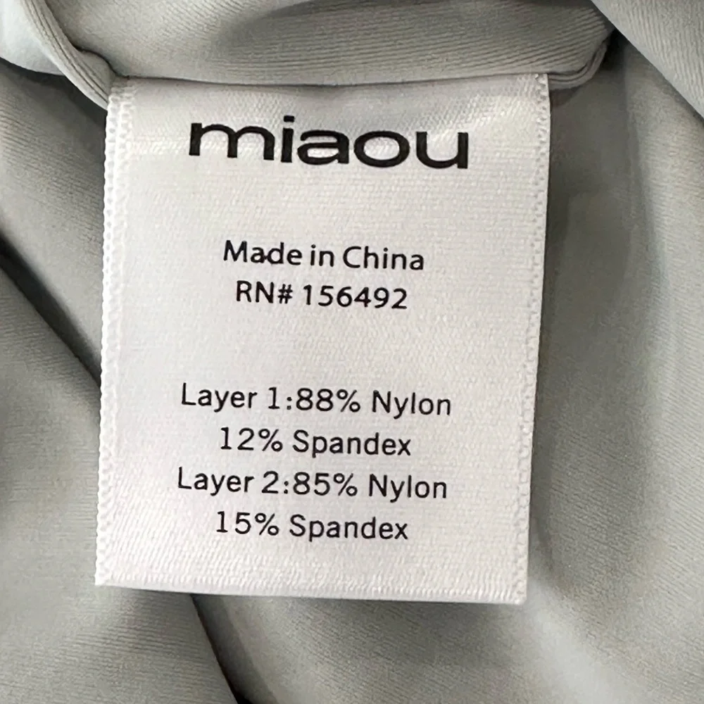 Miaou Sport Gwen Mesh Y2K Midi Skirt XS Gray Sporty Chic Gorpcore Streetwear